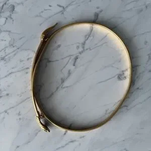 Accessories | Serpent Omega Chain Snake Belt Vintage Gold  display picture 1